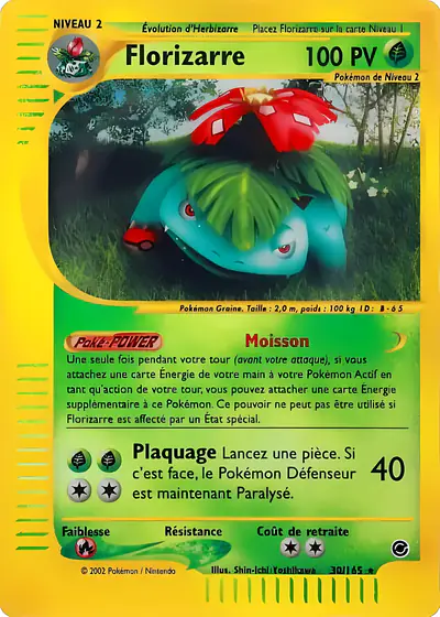 Image de la carte Pokemon Florizarre 30/165