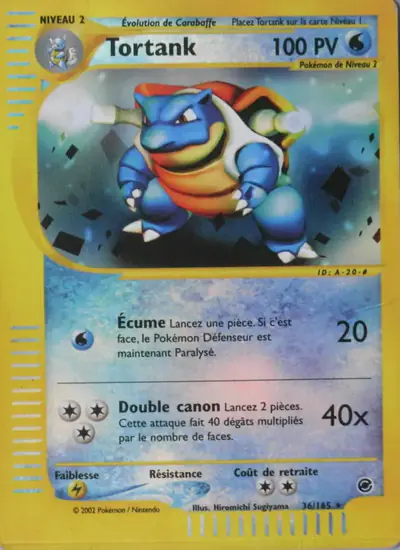Image de la carte Pokemon Tortank 36/165