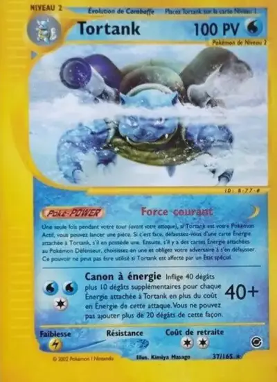 Image de la carte Pokemon Tortank 37/165