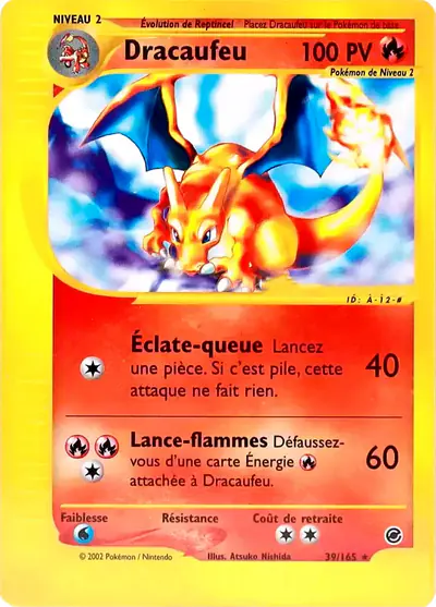 Image de la carte Pokemon Dracaufeu 39/165