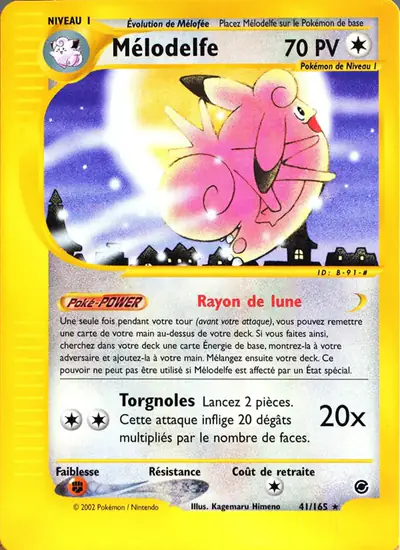Image de la carte Pokemon Mélodelfe 41/165