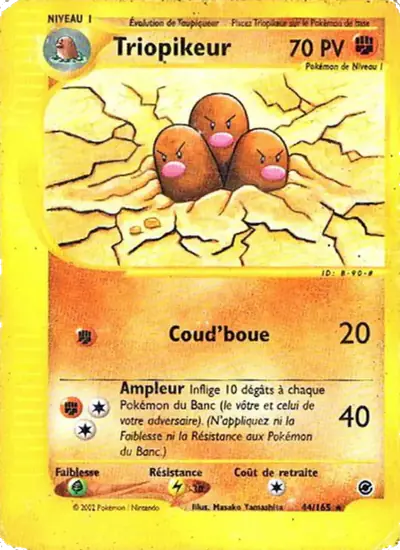 Image de la carte Pokemon Triopikeur 44/165