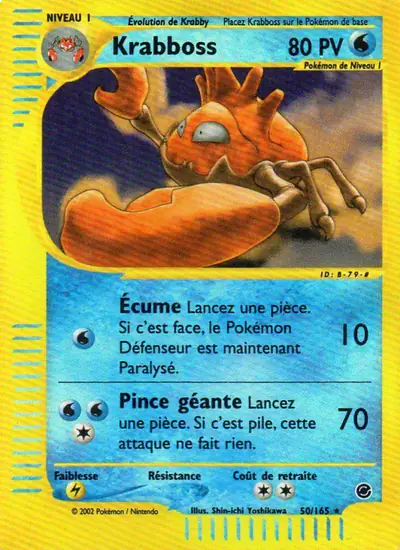Image de la carte Pokemon Krabboss 50/165