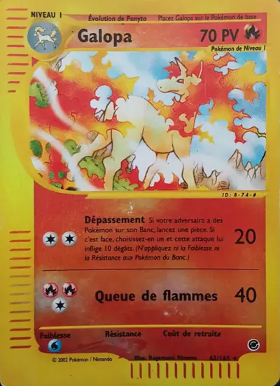 Image de la carte Pokemon Galopa 62/165
