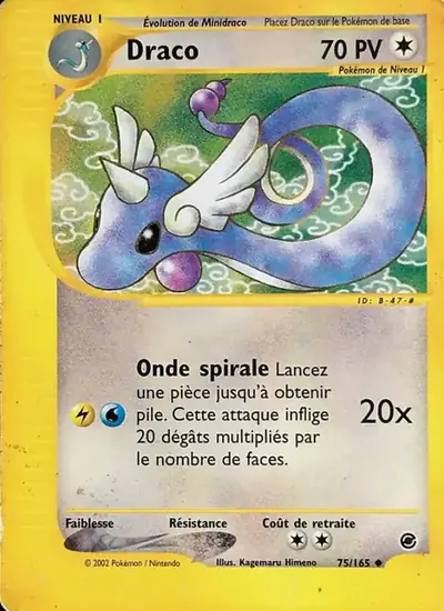 Image de la carte Pokemon Draco 75/165