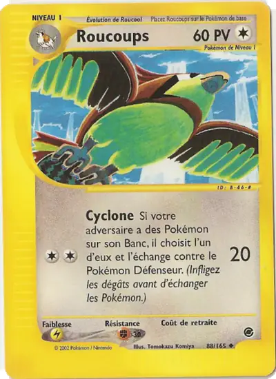 Image de la carte Pokemon Roucoups 88/165