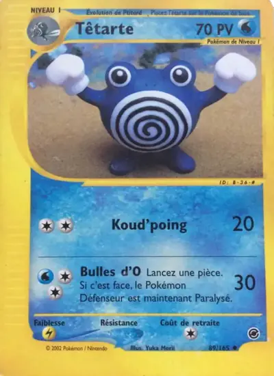 Image de la carte Pokemon Têtarte 89/165