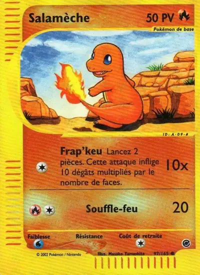 Image de la carte Pokemon Salamèche 97/165