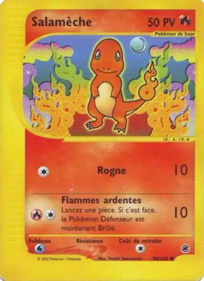 Image de la carte Pokemon Salamèche 98/165