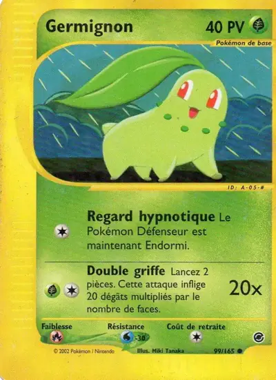 Image de la carte Pokemon Germignon 99/165