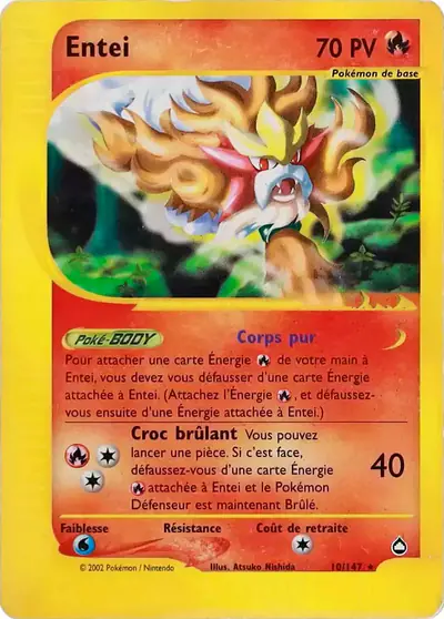 Image de la carte Pokemon Entei 10/147