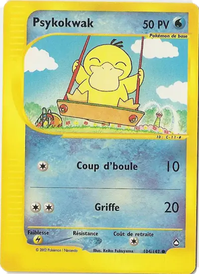 Image de la carte Pokemon Psykokwak 104/147
