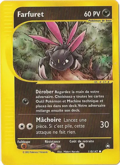 Image de la carte Pokemon Farfuret 110/147