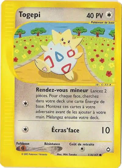 Image de la carte Pokemon Togepi 114/147
