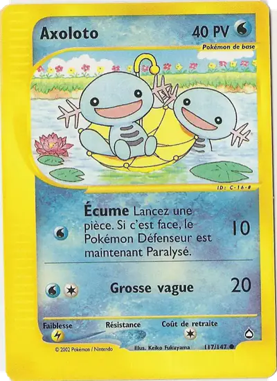Image de la carte Pokemon Axoloto 117/147