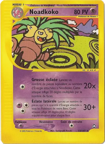 Image de la carte Pokemon Noadkoko 13/147