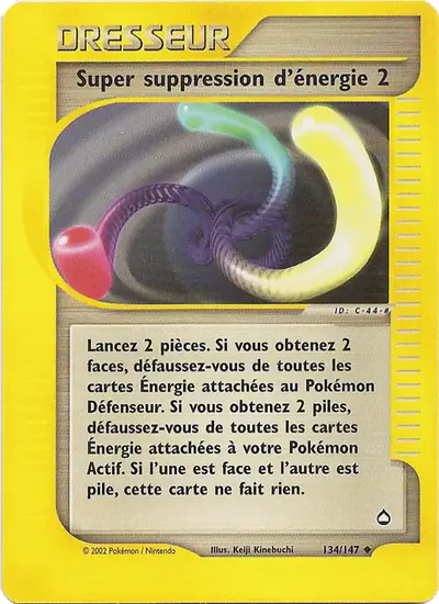 Image de la carte Pokemon Super suppression d'énergie 2 134/147