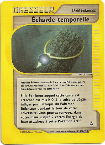 Image de la carte Pokemon Écharde temporelle 135/147