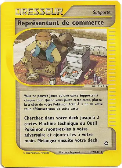 Image de la carte Pokemon Représentant de commerce 137/147