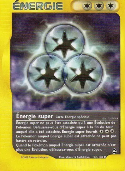 Image de la carte Pokemon Énergie super 145/147