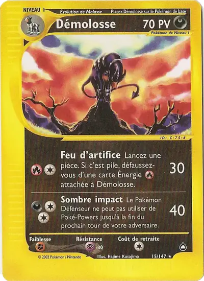 Image de la carte Pokemon Démolosse 15/147