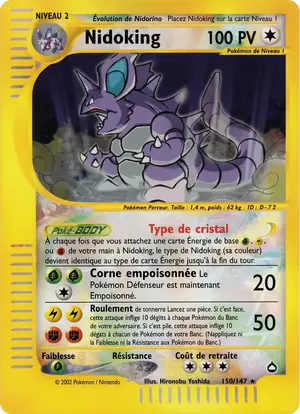 Nidoking 150/147