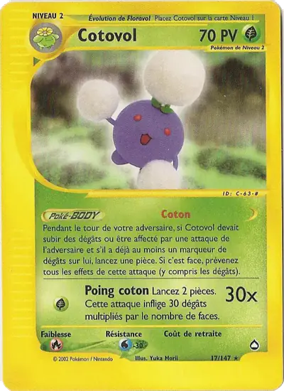 Image de la carte Pokemon Cotovol 17/147