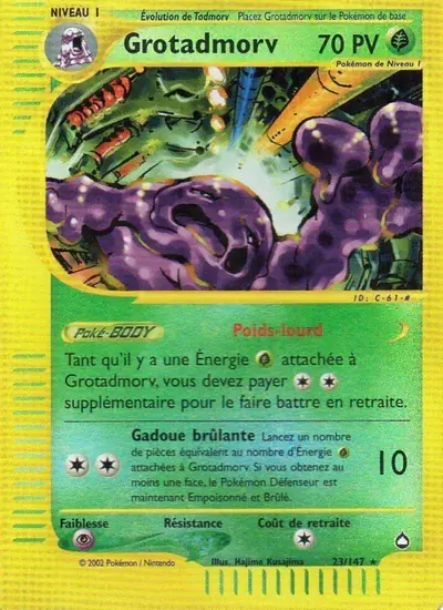 Image de la carte Pokemon Grotadmorv 23/147