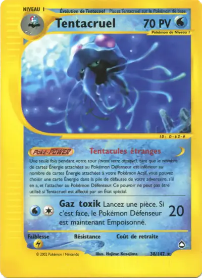 Image de la carte Pokemon Tentacruel 38/147