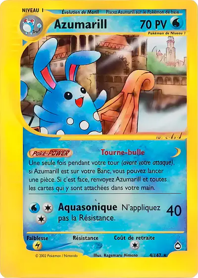 Image de la carte Pokemon Azumarill 4/147