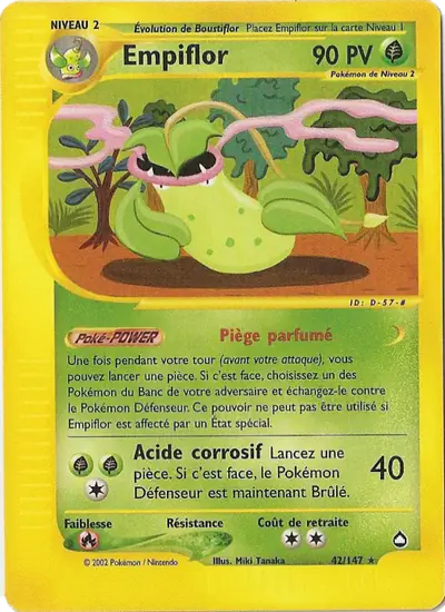 Image de la carte Pokemon Empiflor 42/147