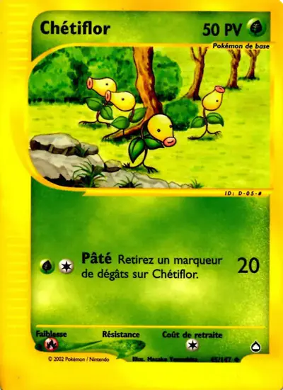 Image de la carte Pokemon Chétiflor 45/147