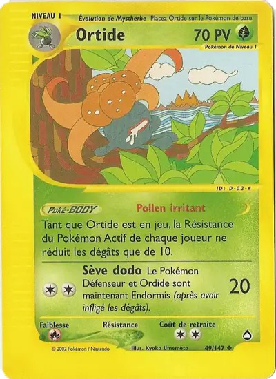 Image de la carte Pokemon Ortide 49/147