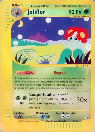 Image de la carte Pokemon Joliflor 5/147