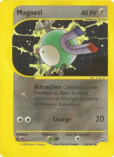 Image de la carte Pokemon Magnéti 52/147