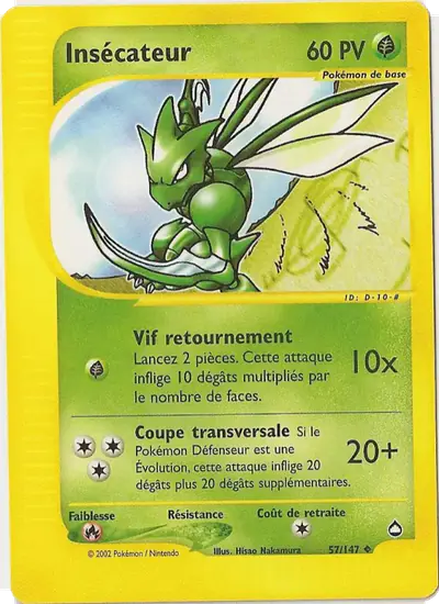 Image de la carte Pokemon Insécateur 57/147