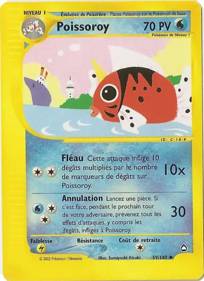 Image de la carte Pokemon Poissoroy 59/147