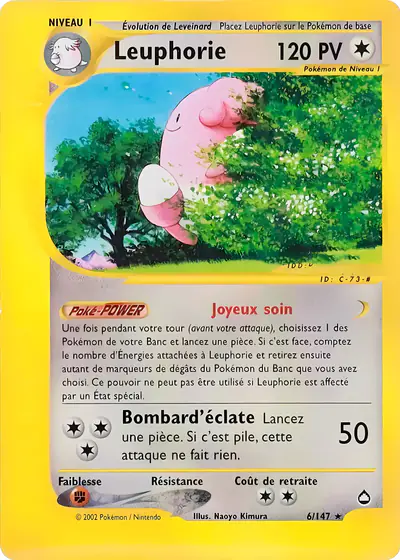 Image de la carte Pokemon Leuphorie 6/147