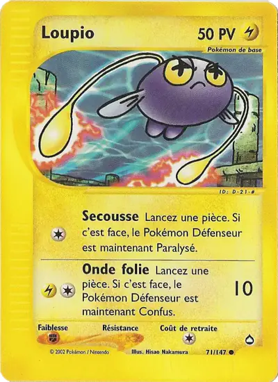 Image de la carte Pokemon Loupio 71/147