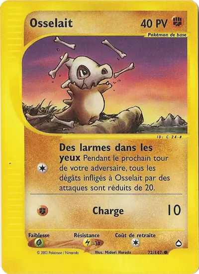 Image de la carte Pokemon Osselait 72/147