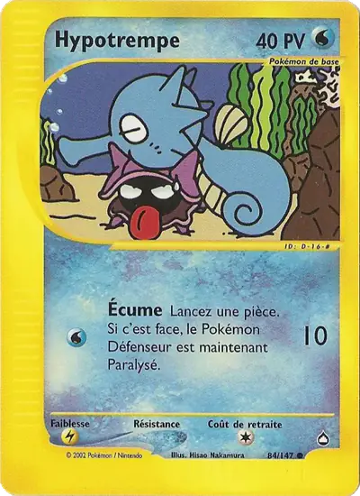 Image de la carte Pokemon Hypotrempe 84/147