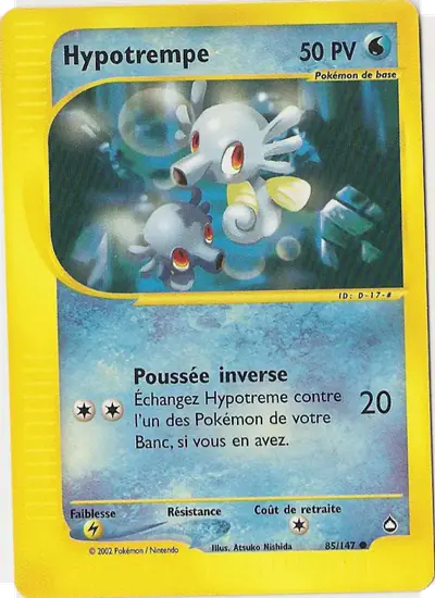 Image de la carte Pokemon Hypotrempe 85/147