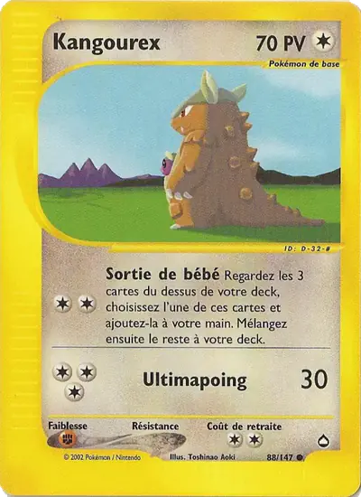 Image de la carte Pokemon Kangourex 88/147
