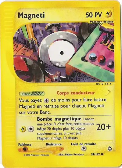 Image de la carte Pokemon Magnéti 91/147