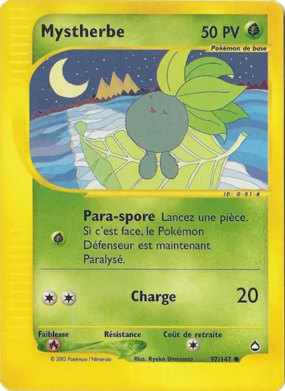 Image de la carte Pokemon Mystherbe 97/147