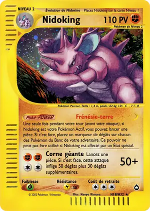 Nidoking H18/H32