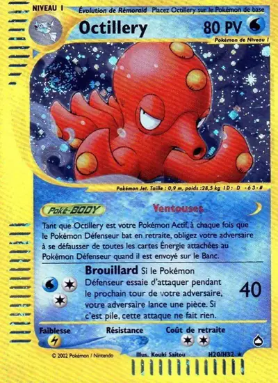 Image de la carte Pokemon Octillery H20/147