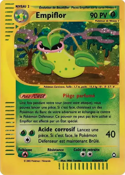 Image de la carte Pokemon Empiflor H30/147
