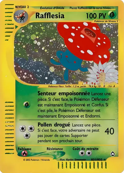 Image de la carte Pokemon Rafflesia H31/147