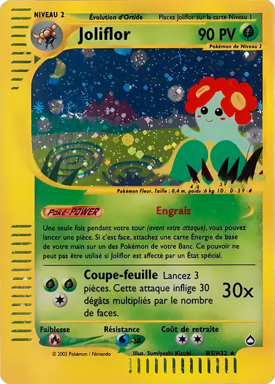 Image de la carte Pokemon Joliflor H5/147